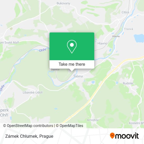 Карта Zámek Chlumek