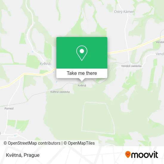 Květná map