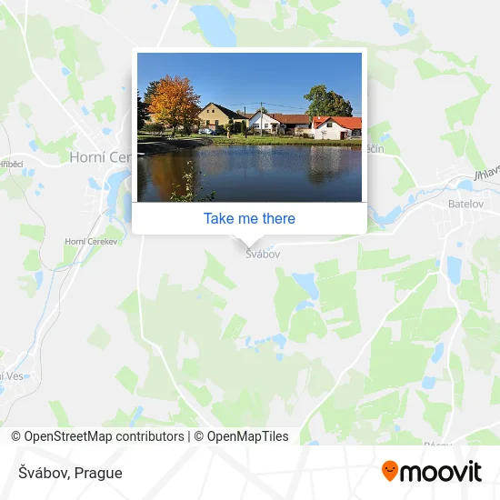 Карта Švábov