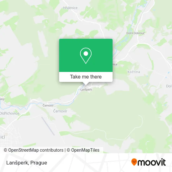 Карта Lanšperk