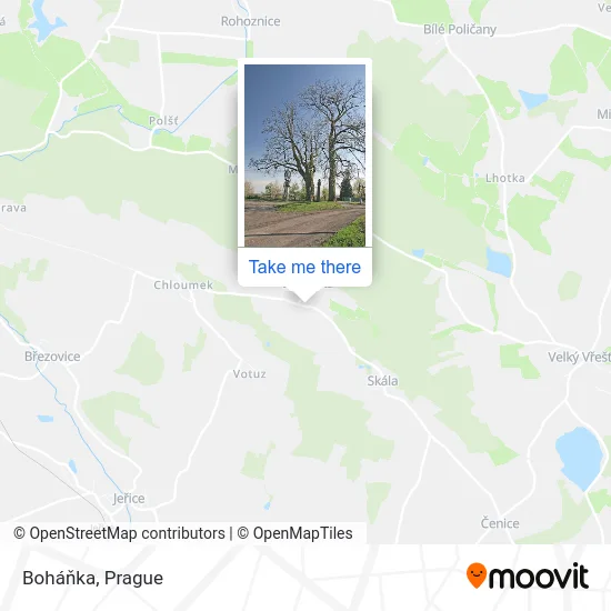 Карта Boháňka