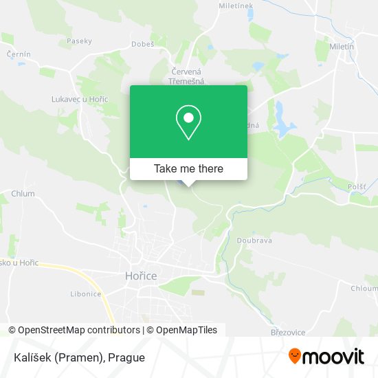 Kalíšek (Pramen) map