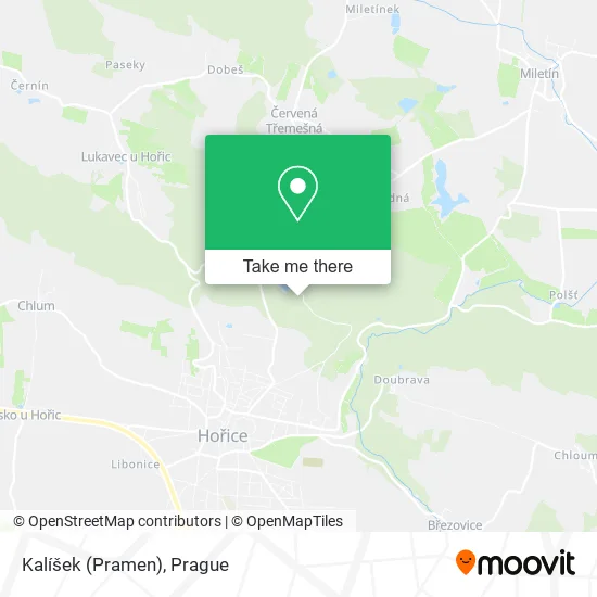 Карта Kalíšek (Pramen)