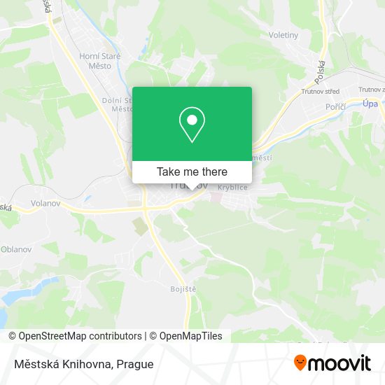 Městská Knihovna map