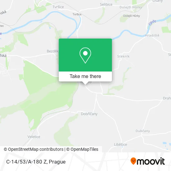 Карта C-14/53/A-180 Z