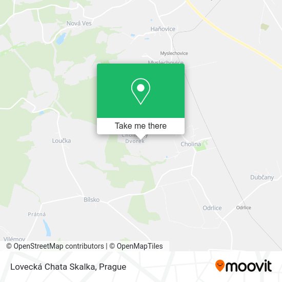 Lovecká Chata Skalka map