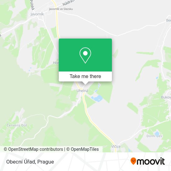 Obecní Úřad map