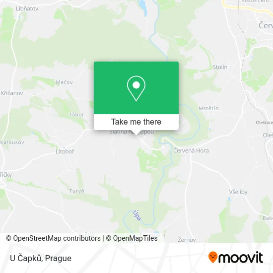 Карта U Čapků