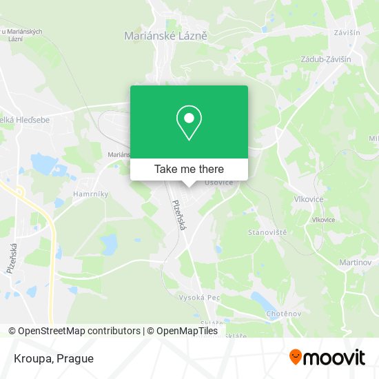 Карта Kroupa