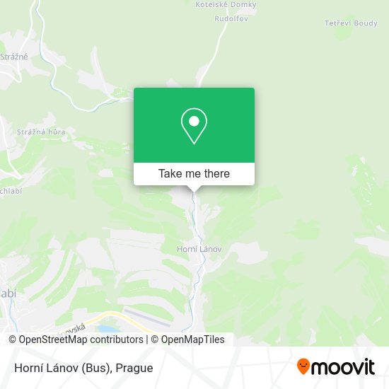 Horní Lánov (Bus) map