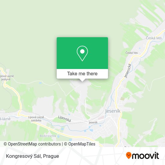 Kongresový Sál map