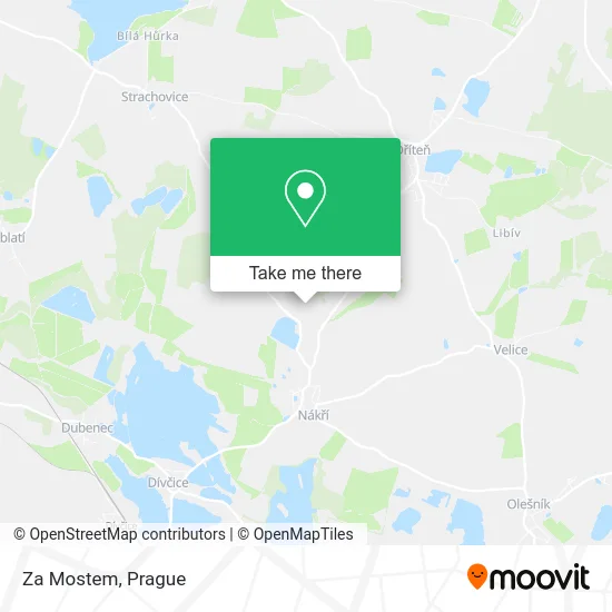 Карта Za Mostem
