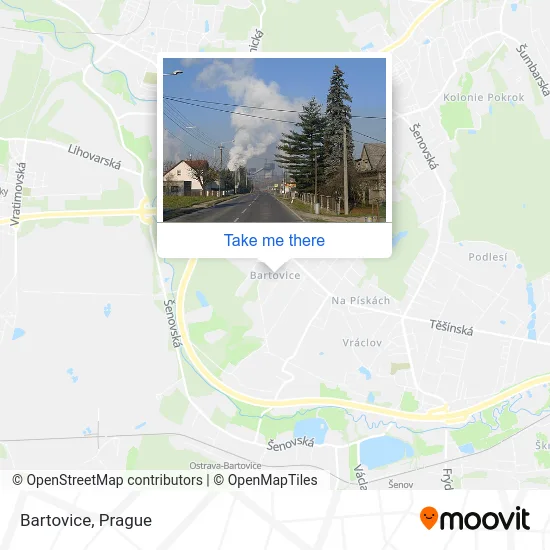 Карта Bartovice