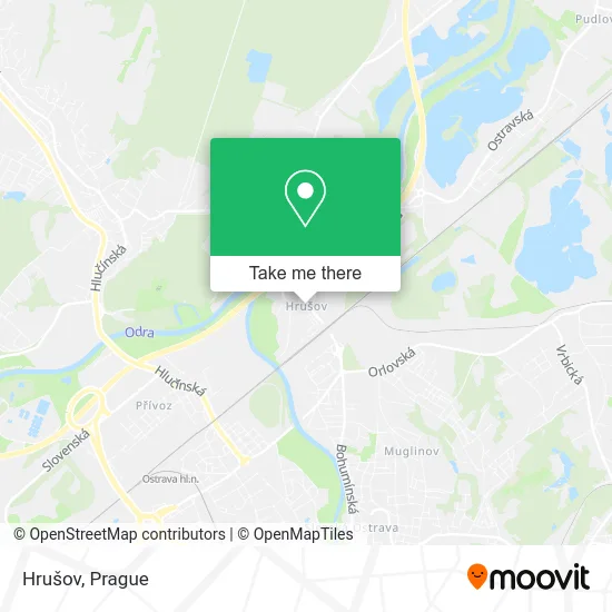 Карта Hrušov
