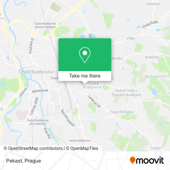 Карта Pekast