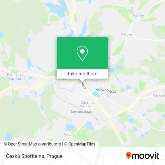 Карта Česká Spořitelna