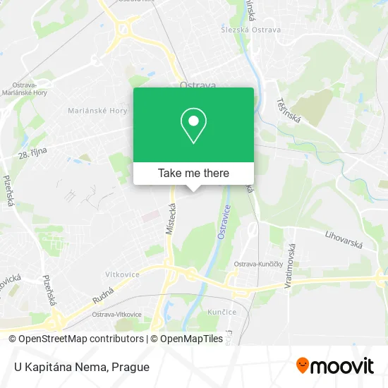 Карта U Kapitána Nema