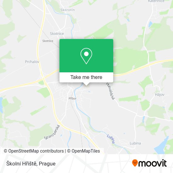 Školní Hřiště map