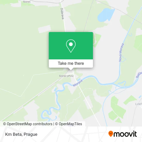 Карта Km Beta