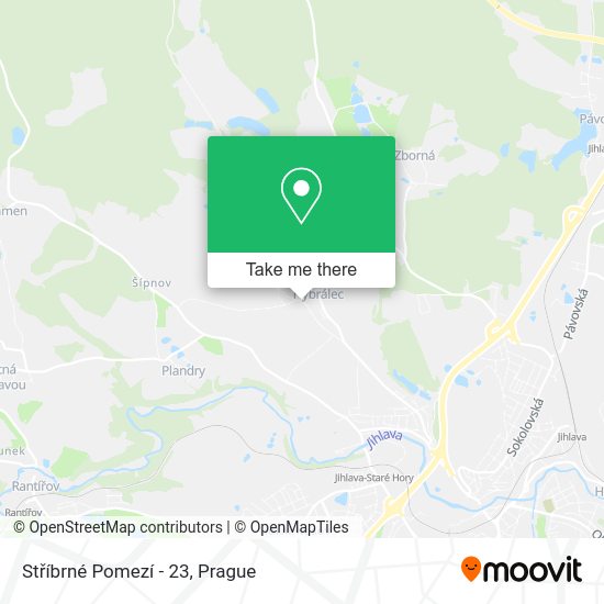 Stříbrné Pomezí - 23 map