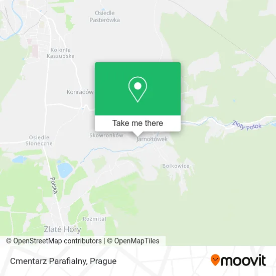 Карта Cmentarz Parafialny