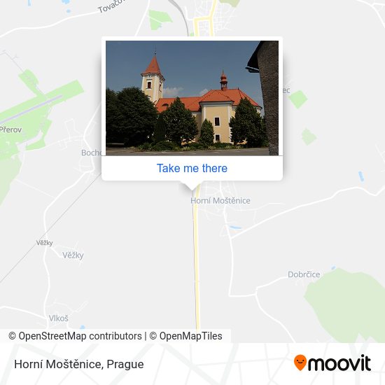 Horní Moštěnice map