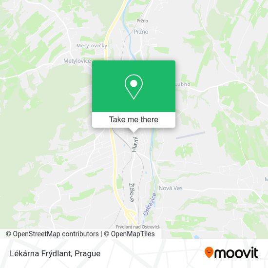 Lékárna Frýdlant map