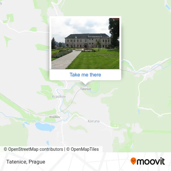 Карта Tatenice