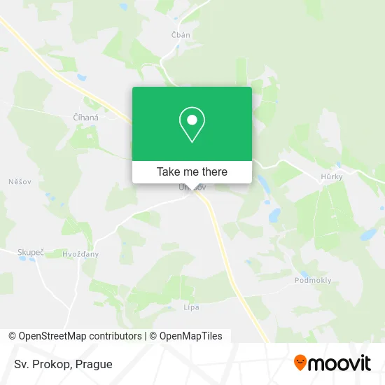 Карта Sv. Prokop