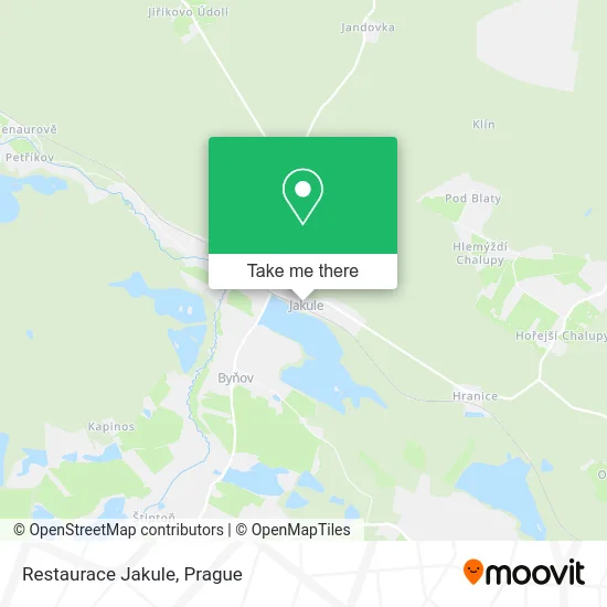 Карта Restaurace Jakule