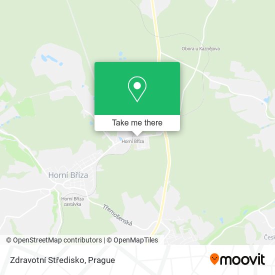 Zdravotní Středisko map