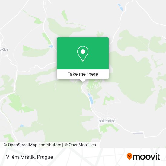 Vilém Mrštík map