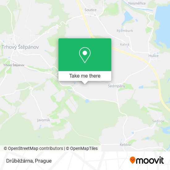 Drůběžárna map