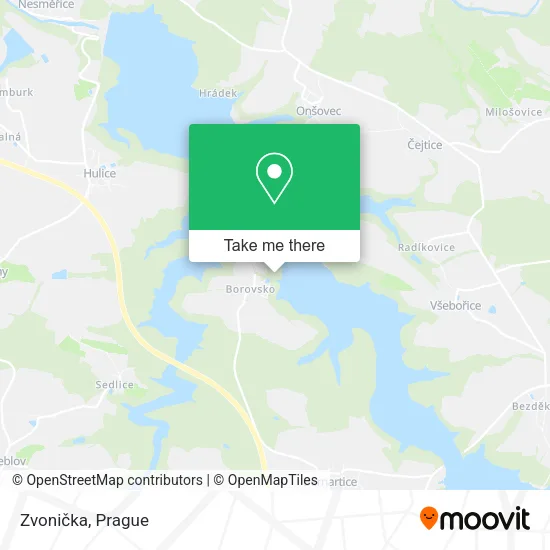 Карта Zvonička