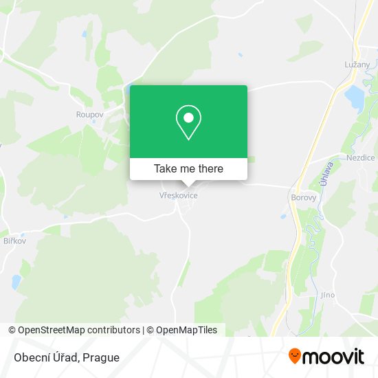Obecní Úřad map