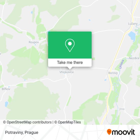 Карта Potraviny