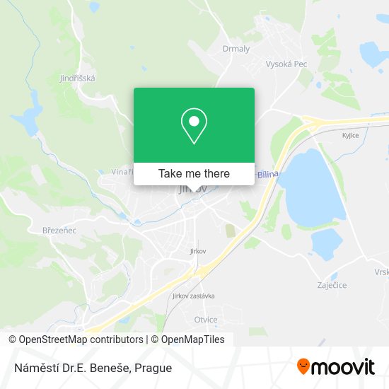 Náměstí Dr.E. Beneše map