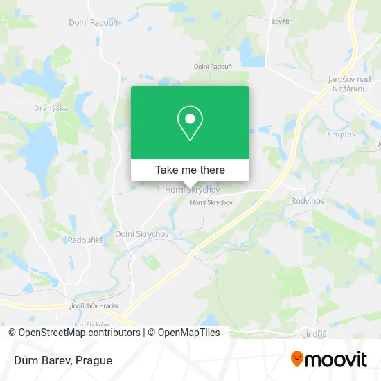 Карта Dům Barev