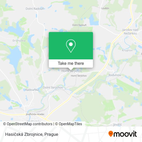 Hasičská Zbrojnice map