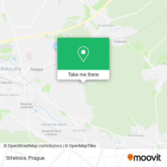 Карта Střelnice