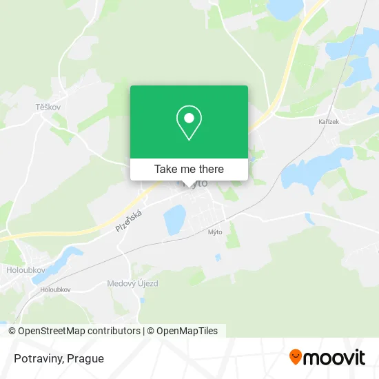 Карта Potraviny