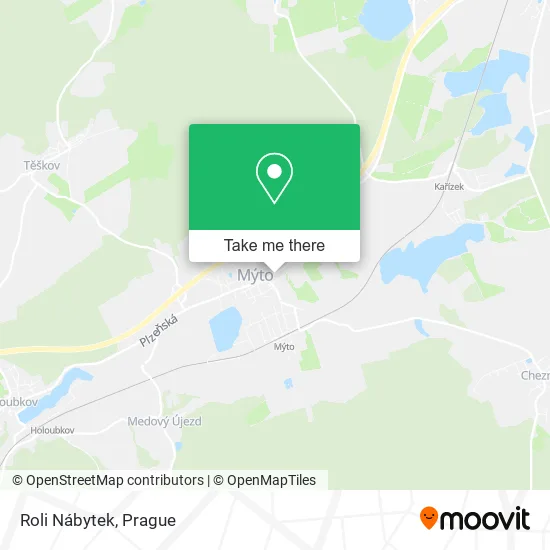 Карта Roli Nábytek
