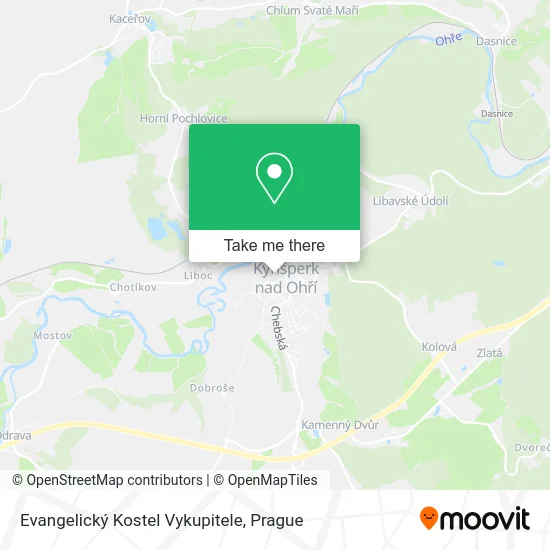 Evangelický Kostel Vykupitele map