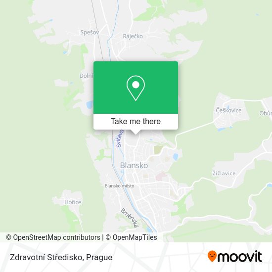 Zdravotní Středisko map