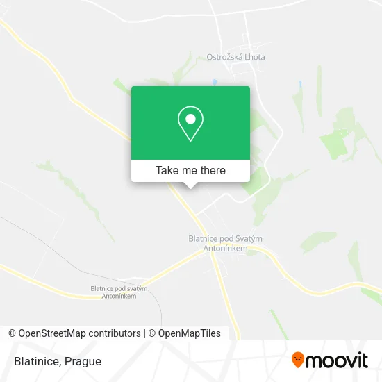 Карта Blatinice