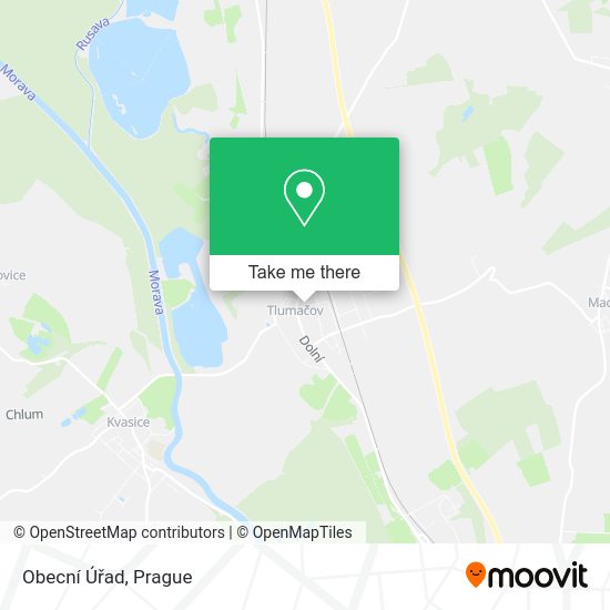 Obecní Úřad map