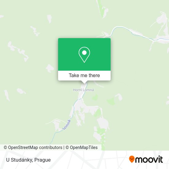 Карта U Studánky
