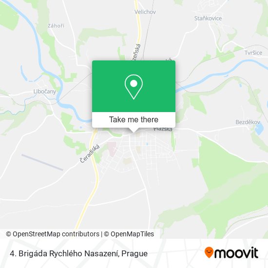 4. Brigáda Rychlého Nasazení map
