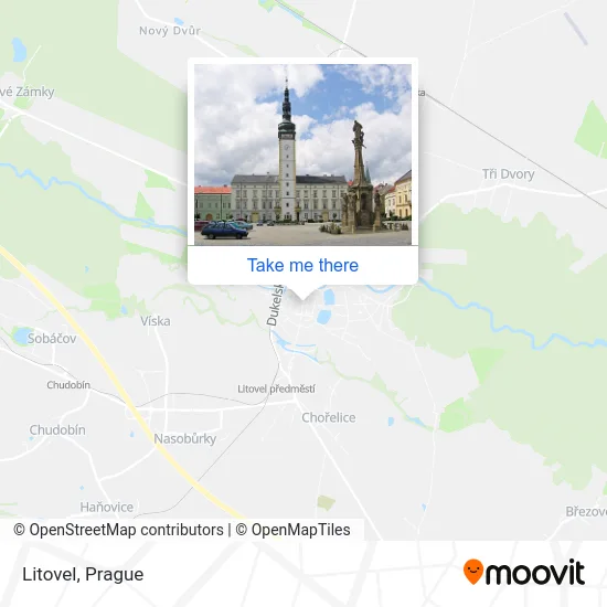 Карта Litovel