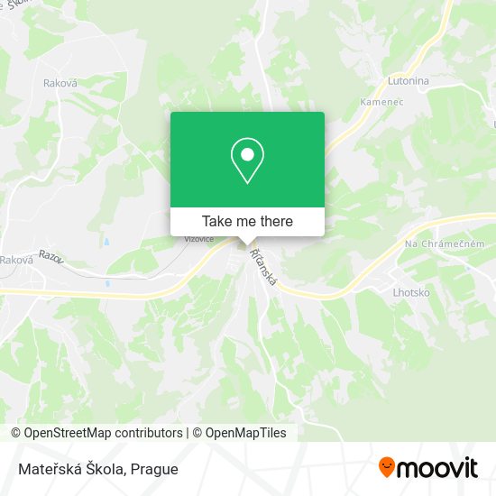 Mateřská Škola map